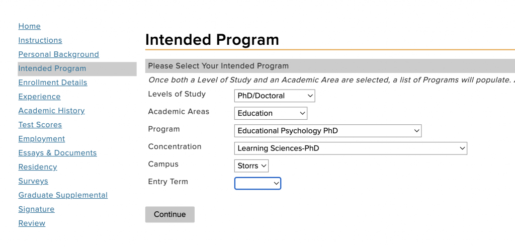 Learning Science Application screen cap